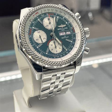 Breitling Bentley GT Motors GT Special Edition Green Dial Green 